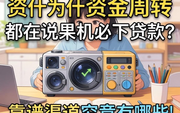 急需资金周转？为什么都在说果机必下贷款？靠谱渠道究竟有哪些？