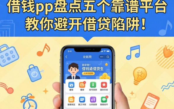 手机上借钱pp是哪个？盘点五个靠谱平台，教你避开借贷陷阱！