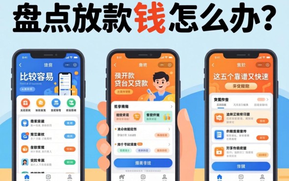 急需用钱怎么办？盘点放款比较容易的贷款软件有哪些，这五个平台靠谱又快速