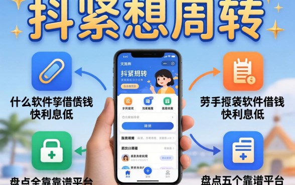 手头紧想周转?手机什么软件借钱快利息低的?盘点五个靠谱平台助你渡过难关