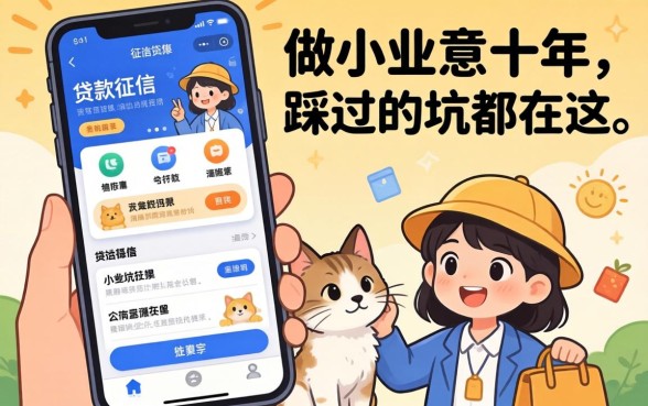 不查询征信的贷款有哪些软件？做小生意十年，我踩过的坑都在这