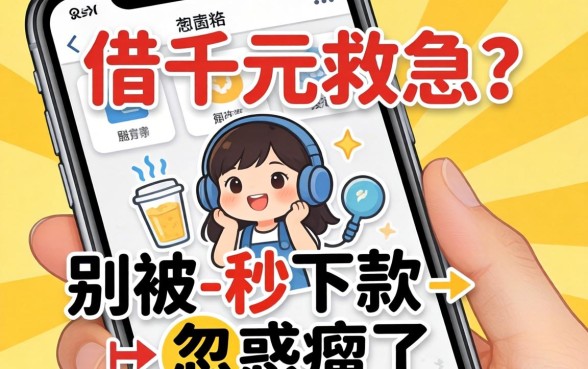 手机借千元救急？别被-秒下款-忽悠瘸了