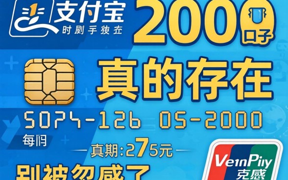 支付宝2000的口子真的存在吗？别被忽悠了