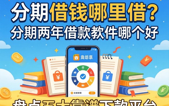 急需用钱哪里借？分期两年的借款软件哪个好？盘点五大靠谱下款平台