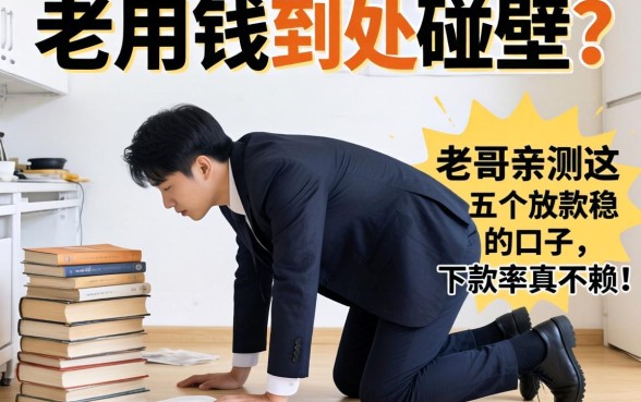 急用钱到处碰壁？老哥亲测这五个放款稳的口子，下款率真不赖！