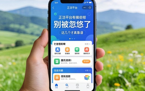 借款正规平台有哪些软件可以用?别被忽悠了,这几个才真靠谱