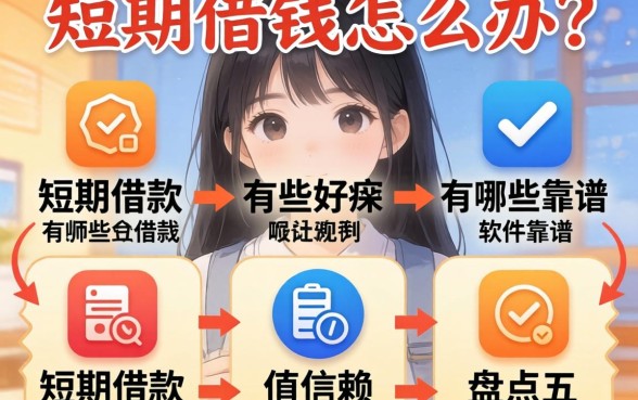 急需用钱怎么办？短期借款有哪些软件靠谱？盘点五个值得信赖的平台