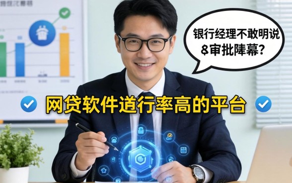 揭秘网贷软件通过率高的平台：银行经理不敢明说的审批内幕