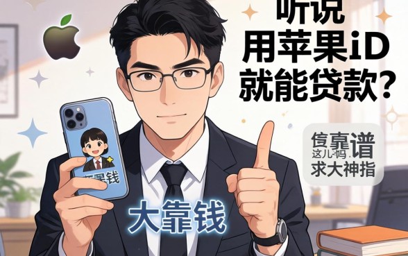 急用钱!听说用苹果ID就能贷款?这事儿靠谱吗?求大神指点!