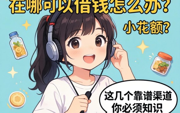 急需用钱怎么办？在哪可以借款小额度？这几个靠谱渠道你必须知道