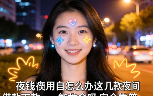 深夜急需用钱怎么办？这几款夜间借款下款的app能救命吗？安全靠谱吗？