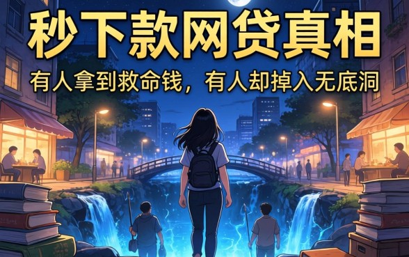 深夜秒下款的网贷真相：有人拿到救命钱，有人却掉进无底洞
