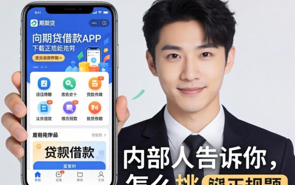 类似信期贷借款app下载一样正规的贷款软件,内部人告诉你怎么挑