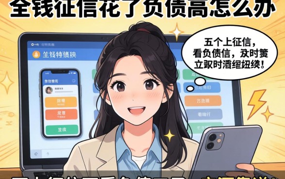 急需用钱征信花了负债高怎么办？分享五个不上征信不看负债的口子，亲测靠谱！