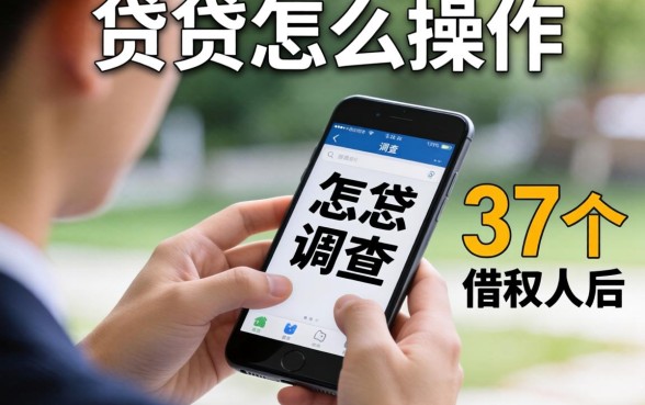 手机贷怎么操作？调查了37个借款人后，我发现了这些秘密