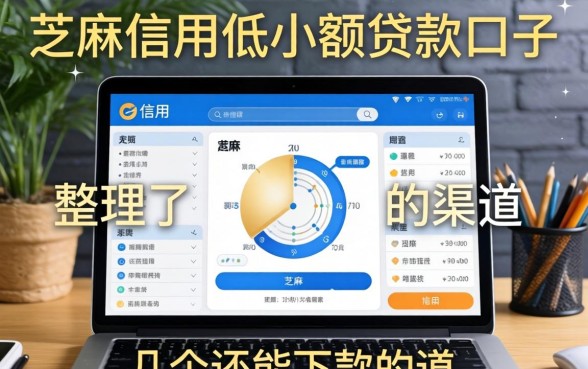 芝麻信用低小额贷款口子：整理了几个还能下款的渠道