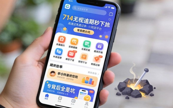 我试了十几个所谓高通过率的小网贷平台，发现714无视逾期秒下的app背后全是坑