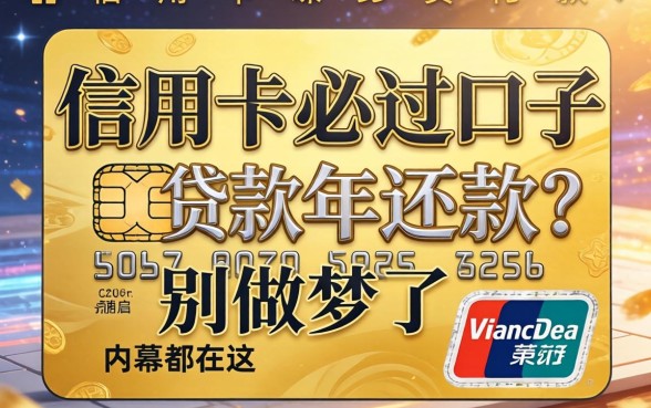 凭信用卡必过口子贷款2026年还款？别做梦了，内幕都在这