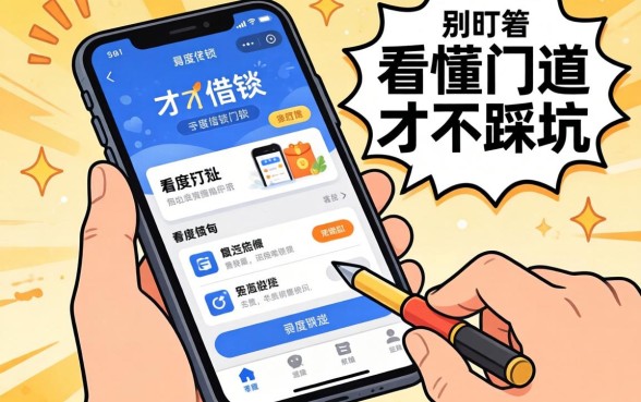 额度高的借钱软件有哪些?别只盯着广告,看懂门道才不踩坑