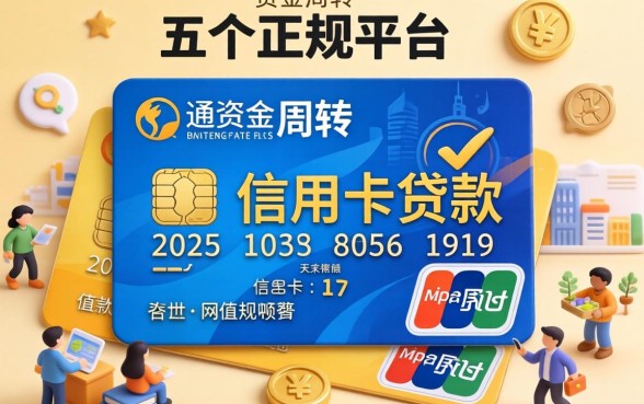 急需资金周转？通过信用卡贷款的网贷有哪些？这五个正规平台值得信赖