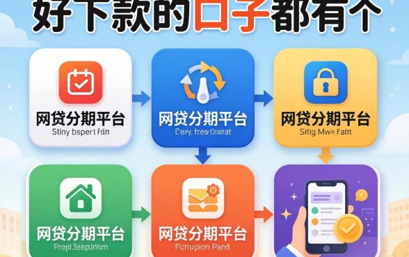 我整理了五个网贷分期平台，发现好下款的口子都有个共同点