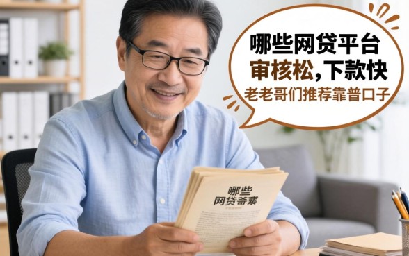 50岁快退休了急需用钱,哪些网贷平台审核松、下款快?求老哥们推荐靠谱口子!