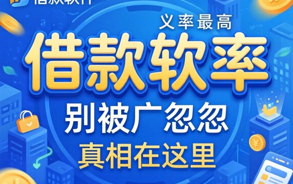 什么借款软件通过率最高?别被广告忽悠,真相在这里