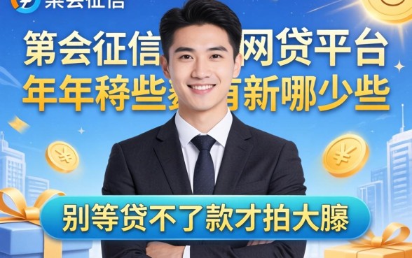 2026年会上征信的网贷平台有哪些？别等贷不了款才拍大腿