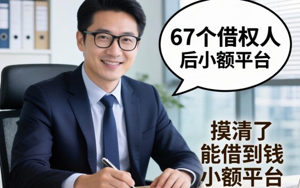 调查了87个借款人后，我摸清了能借到钱的小额平台的真相