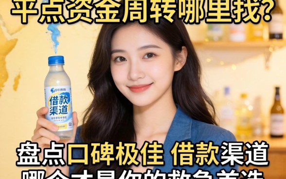 急需资金周转哪里找？盘点口碑极佳的借款渠道，哪个才是你的救急首选？