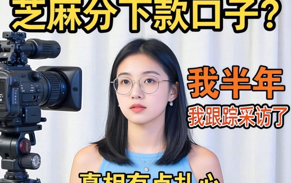 芝麻分2026下款口子？我跟踪采访了半年，真相有点扎心