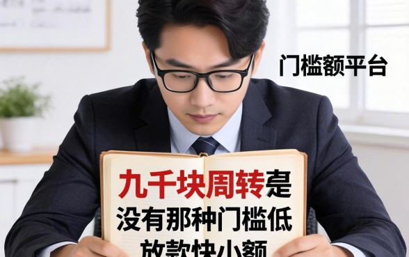 急需几千块周转,有没有那种门槛低、放款快的小额平台推荐?