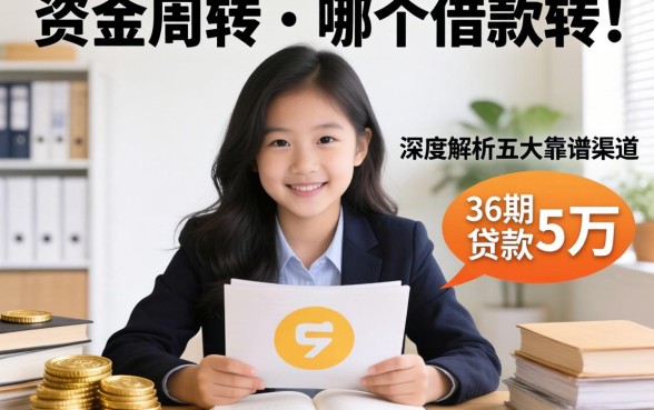 急需资金周转？哪个借款平台可以分36期贷款5万？深度解析五大靠谱渠道