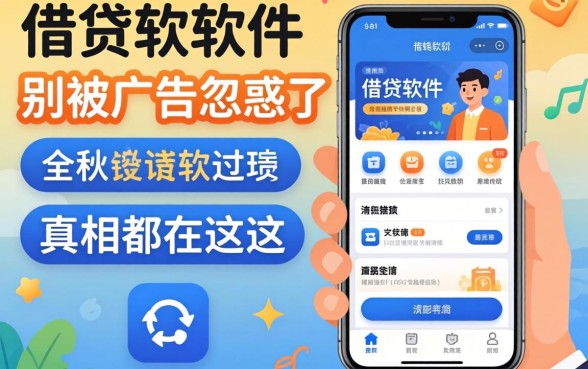 不限年龄的借钱软件APP？别被广告忽悠了，真相都在这