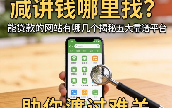 急需用钱哪里找?能贷款的网站有哪几个?揭秘五大靠谱平台助你渡过难关