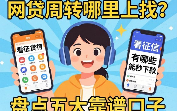 急需周转哪里找?哪些网贷不看征信的有哪些软件能秒下款?盘点五大靠谱口子