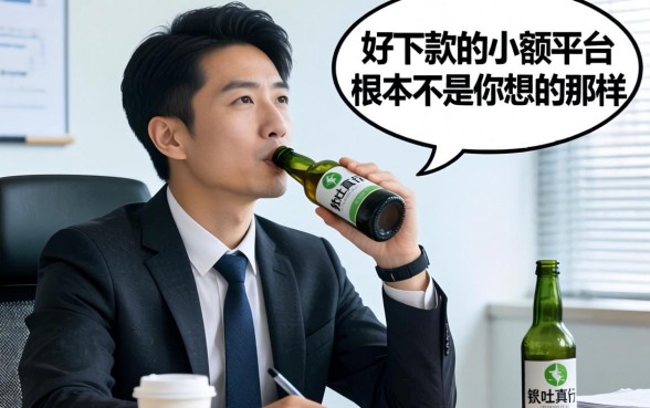 银行经理酒后吐真言:好下款的小额平台根本不是你想的那样