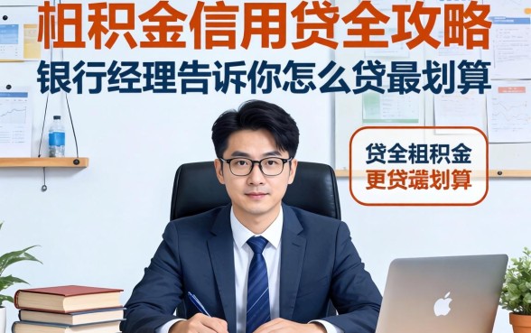 公积金信用贷全攻略：银行经理告诉你怎么贷最划算