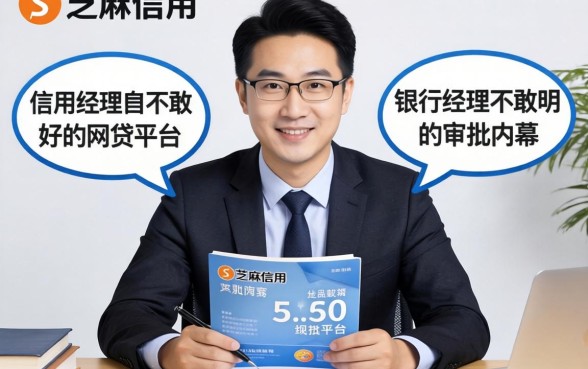芝麻信用好的网贷平台：银行经理不敢明说的审批内幕