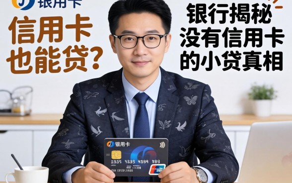 没信用卡也能贷？银行经理揭秘没有信用卡的小贷真相