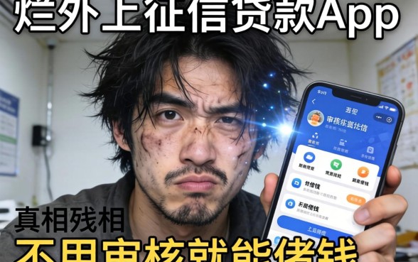 我翻烂了不上征信的贷款app，发现不用审核就能借钱的软件真相太残酷