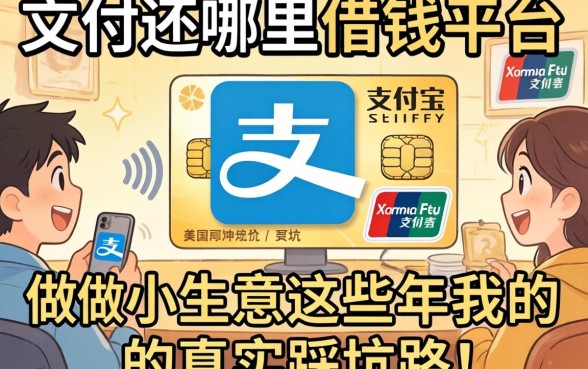 支付宝还有哪里可以借钱的平台？做小生意这些年我的真实踩坑路