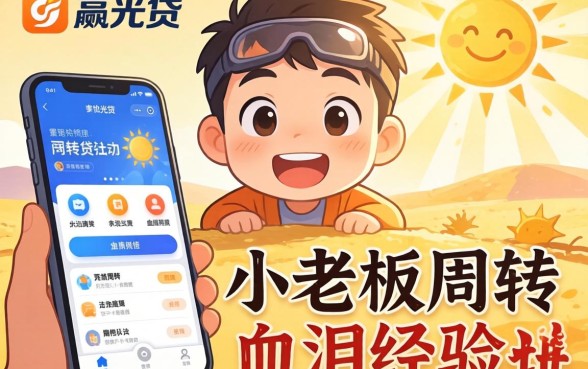 类似阳光贷的贷款软件：小老板周转的血泪经验