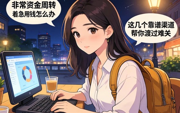 深夜急需资金周转？非常着急用钱怎么办？这几个靠谱渠道帮你渡过难关