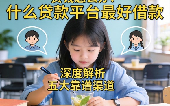 急需用钱怎么办？什么贷款平台最好借款？深度解析五大靠谱渠道