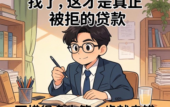 别找了，这才是真正不被拒的贷款，可惜很多人第一步就走错