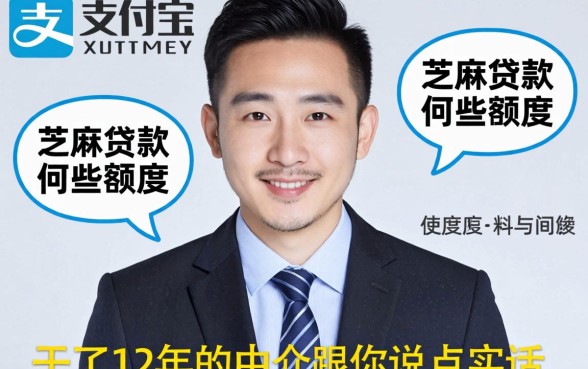 支付宝芝麻贷款有哪些额度？干了12年的中介跟你说点实话