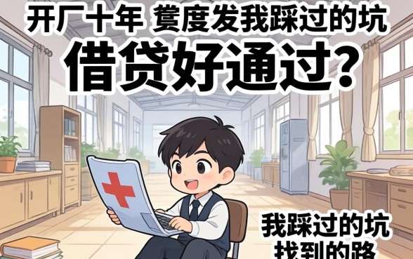 什么借贷好通过？开厂十年，我踩过的坑和找到的路