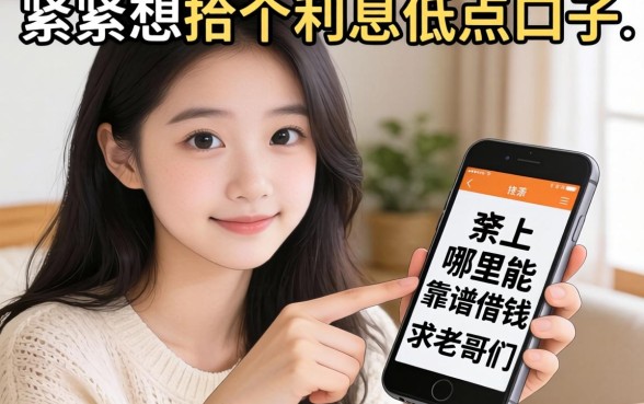 手头紧想找个利息低点的口子，手机上哪里能靠谱借钱？求老哥们推荐！