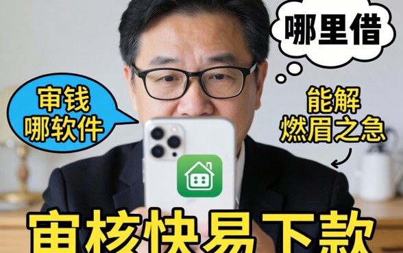 急需用钱哪里借？哪些审核快易下款的软件能解燃眉之急？